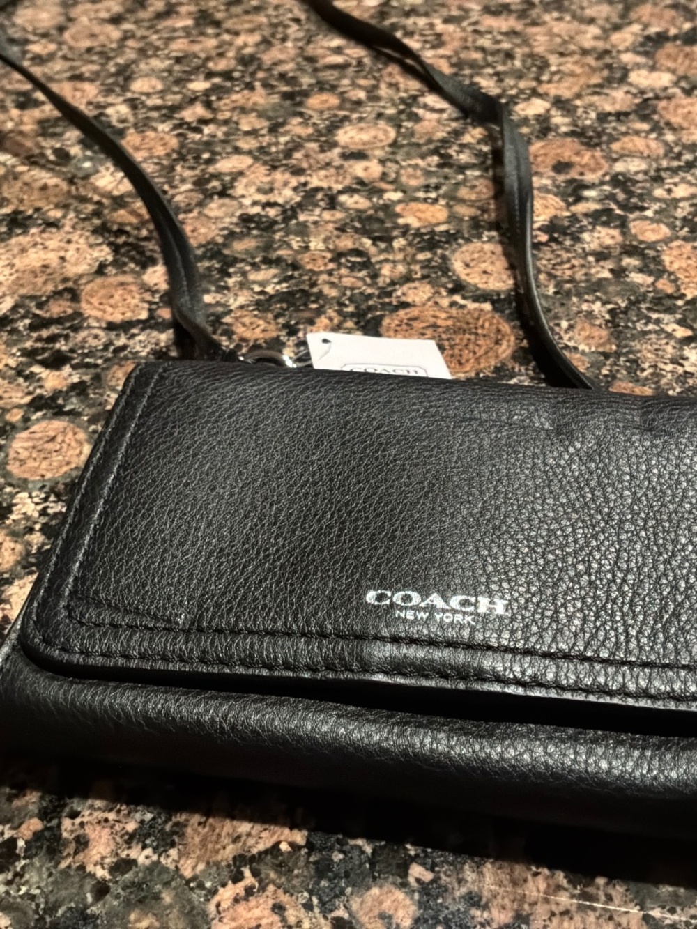 COACH BLACK CROSSBODY NWT